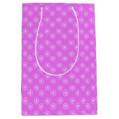 Sac Cadeau Moyen Sacola de  Presente Rosa Fosco (Devant)