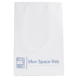 Sac Cadeau Moyen Sacola para Presente Mon Space Web