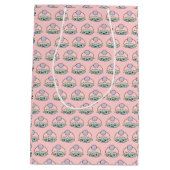 Sac Cadeau Moyen Sacs-cadeaux Cute Cupcake (Dos)