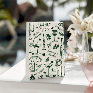 Sac Cadeau Moyen Sacs-cadeaux Mariages illustrés à main