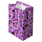 Sac Cadeau Moyen Sacs-cadeaux pour Halloween. (Devant Angle)