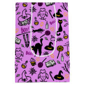 Sac Cadeau Moyen Sacs-cadeaux pour Halloween. (Dos)