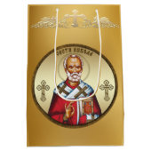 Sac Cadeau Moyen Saint Nicolas (Dos)