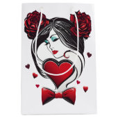Sac Cadeau Moyen Saint Valentin (Devant)