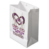 Sac Cadeau Moyen Saint-Valentin spirituel (Devant Angle)