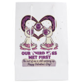 Sac Cadeau Moyen Saint-Valentin spirituel (Dos)