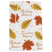 Sac Cadeau Moyen Saison d'automne (Devant)