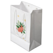 Sac Cadeau Moyen Salami de Noël (Devant Angle)
