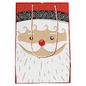 Sac Cadeau Moyen Santa Claus (Dos)