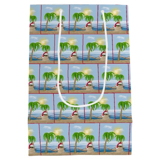 Sac Cadeau Moyen Santa Claus Sandman (Dos)