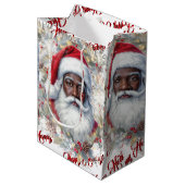 Sac Cadeau Moyen Santa Gift Bag (Devant Angle)