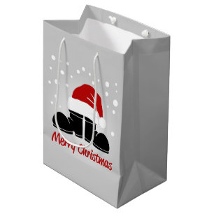 Sac Cadeau Moyen Santa Hat et Bottes