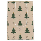 Sac Cadeau Moyen Sapin de Noël (Dos)