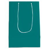 Sac Cadeau Moyen Sarcelle (Dos)