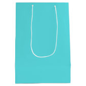 Sac Cadeau Moyen Sarcelle & Diamant (Dos)
