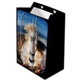 Sac Cadeau Moyen Saturn V lancement de fusée 1969 Apollo Spacecraft (Dos Angle)