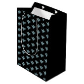 Sac Cadeau Moyen Scary Haunting Ghost (Dos Angle)