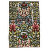 Sac Cadeau Moyen Schéma floral William Morris Snakeshead (Dos)