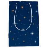 Sac Cadeau Moyen Scintillez scintillez étoile (Devant)