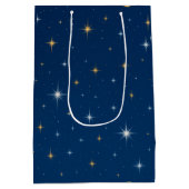 Sac Cadeau Moyen Scintillez scintillez étoile (Dos)