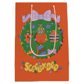 Sac Cadeau Moyen Scooby-Doo Holiday Snack Wreath Graphic (Dos)