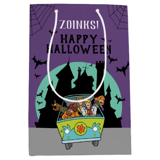 Sac Cadeau Moyen Scooby-Doo Spooktacular Halloween Party (Devant)