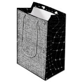 Sac Cadeau Moyen scribbles mathématiques (Devant Angle)