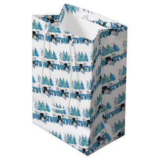 Sac Cadeau Moyen Se sentant un peu givré bonhomme de neige