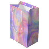 Sac Cadeau Moyen seconde vue - holo pastel : (Dos Angle)