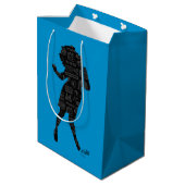 Sac Cadeau Moyen Seinfeld | Elaine Danse Silhouette (Dos Angle)