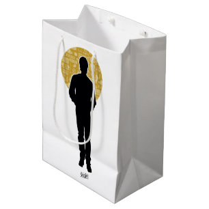 Sac Cadeau Moyen Seinfeld Jerry Seinfeld Silhouette