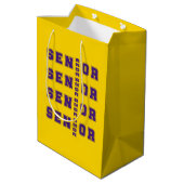 Sac Cadeau Moyen Senior 2025 (Dos Angle)