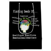 Sac Cadeau Moyen Sensibilisation à la santé mentale (Dos)