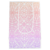 Sac Cadeau Moyen Série de motifs mandala Soft Pink Dream (Dos)