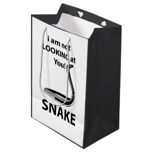 Sac Cadeau Moyen Serpent Je Ne Vous Regarde Pas Serpent Drôle