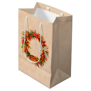 Sac Cadeau Moyen Serre-couronne Ristra dans le sud-ouest du Chili