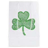 Sac Cadeau Moyen Shamrock (Dos)