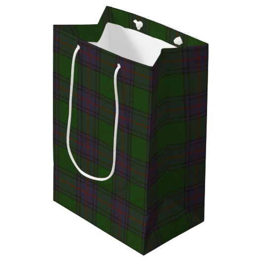 Sac Cadeau Moyen Shaw Tartan (Devant Angle)