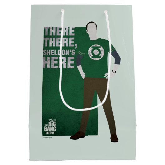 Sac Cadeau Moyen Sheldon est ici (Dos)