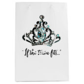 Sac Cadeau Moyen "Si le Tiara tient..." (Devant)