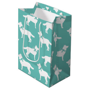 Sac Cadeau Moyen Sibérie Husky Chien Chien Chien Chiot Malamut