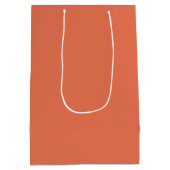 Sac Cadeau Moyen Sienne Brûlée (Dos)