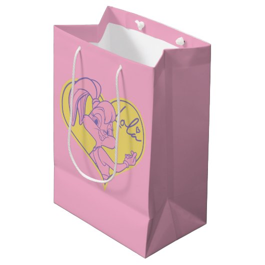 Sac Cadeau Moyen Signature Lola Heart (Devant Angle)