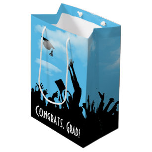 Sac Cadeau Moyen Silhouette avec ciel