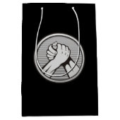 Sac Cadeau Moyen Silver (Devant)
