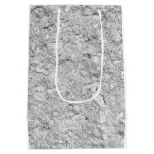 Sac Cadeau Moyen Silver Stone 25th Silver Wedding Anniversary (Dos)