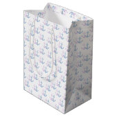 Sac Cadeau Moyen Simple duo d'Ancres ! (Dos Angle)