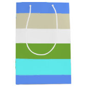 Sac Cadeau Moyen Sint Maarten couleur de plage (Devant)