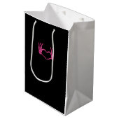Sac Cadeau Moyen Skeleton Heart Hands Classic (Devant Angle)