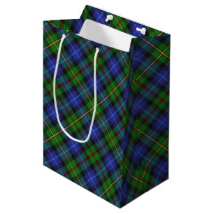 Sac Cadeau Moyen Smith Clan Scottish Tartan Plaid Motif